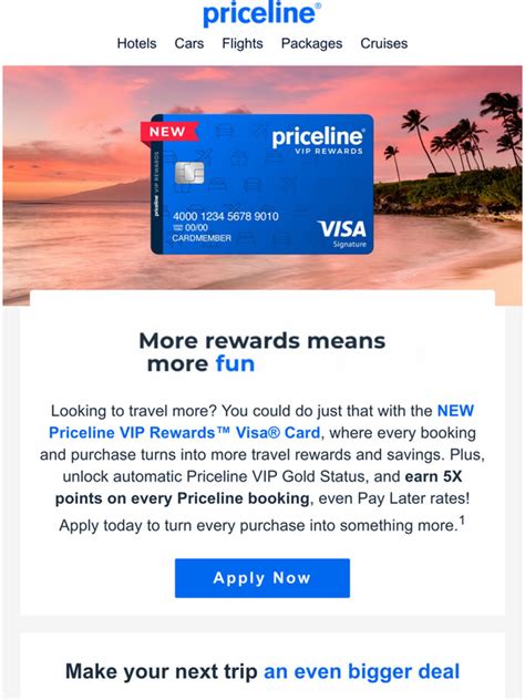 priceline rewards credit card